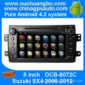 Ouchuangbo 8"Android 4.2 Car Stereo Radio Player USB DVD 3G Wifi for Suzuki SX4 2006-2012